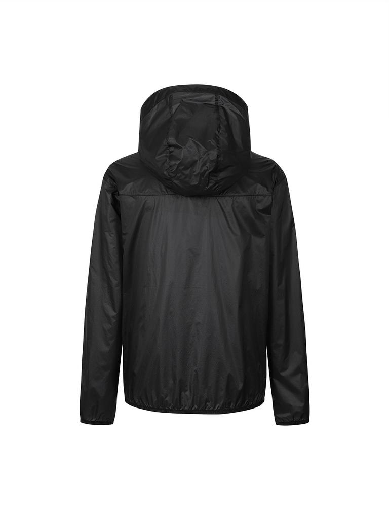 Discovery Expedition Men'S Ultralight Ripstop Windbreaker (Black)
