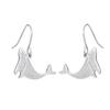 Cazador Lovely Animal Whale Drop Earrings for Women Sea Creatures Dangle Earring Mother Gifts Stainless Steel Jewelry