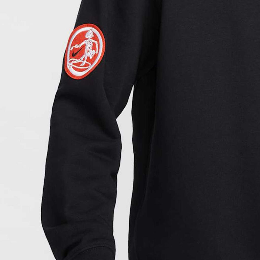 Nike Sportovní ležérní mikina s kapucí pro muže mikiny Černá HQ4953010