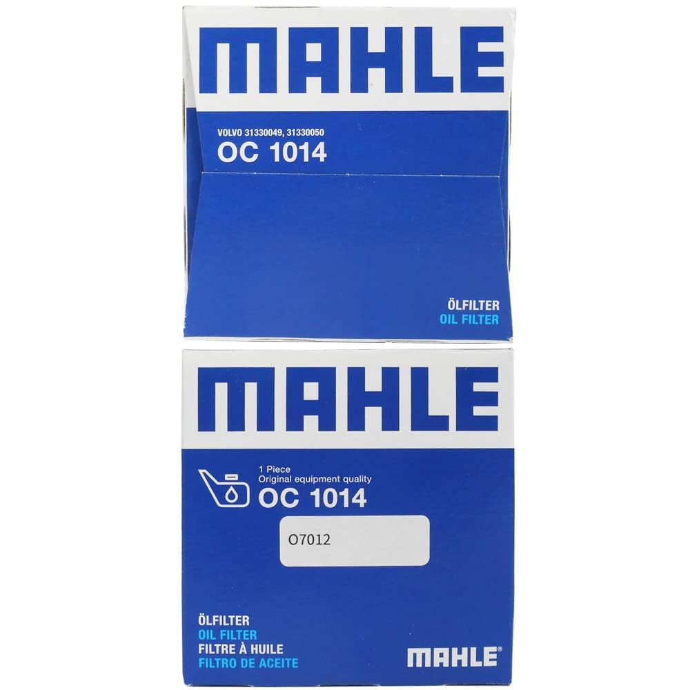 MAHLE Filter Element Volvo C30 S40 S80 V50 V70 XC60 2.0 2.0e