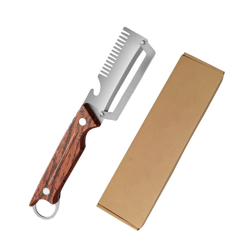 Innovative Stainless Steel Potato Peeler with Multi-Purpose Functionality for Everyday Use