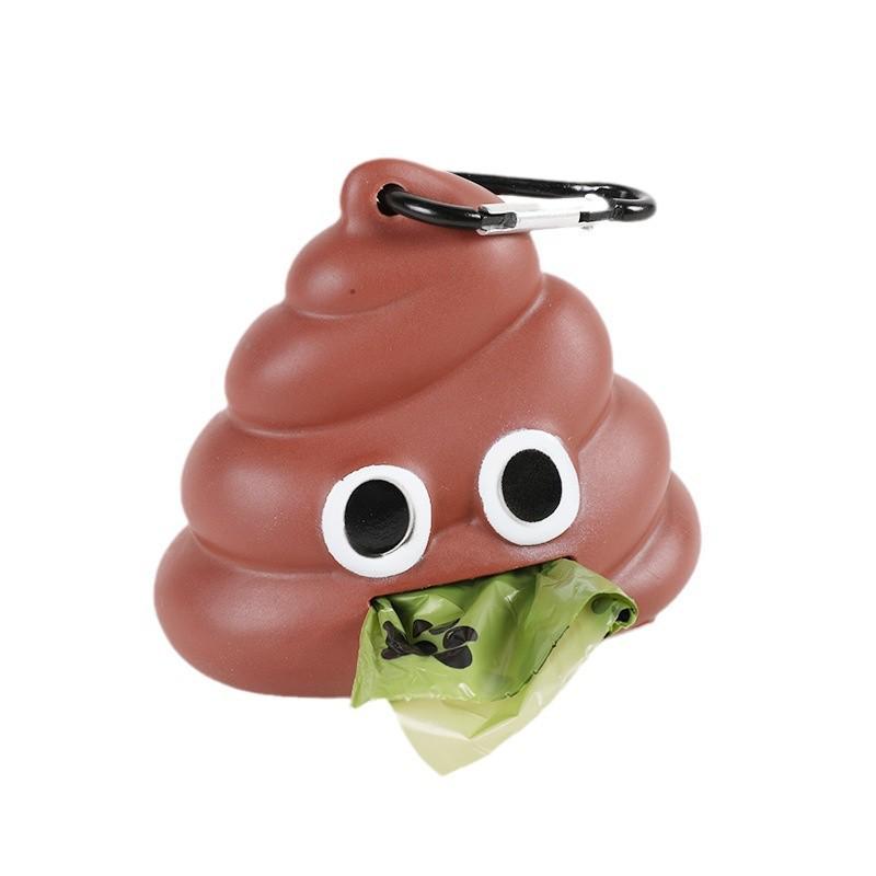 Biodegradable Pet Poop Scooper with Feces-Shaped Storage Box