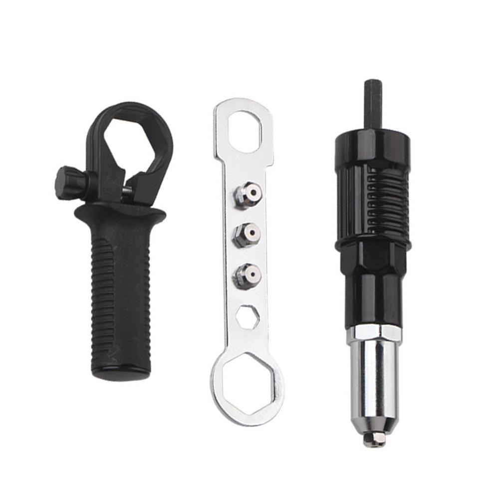 Material Plastic Metal Drill Rivet Adapter Power Tool Converter Tensile Strength Plastic And Metal Multiple Threaded Heads
