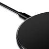 Wireless Charger 10W Fast Wireless Charging Pad Qi Certified Aluminum Alloy Round Wireless Phone