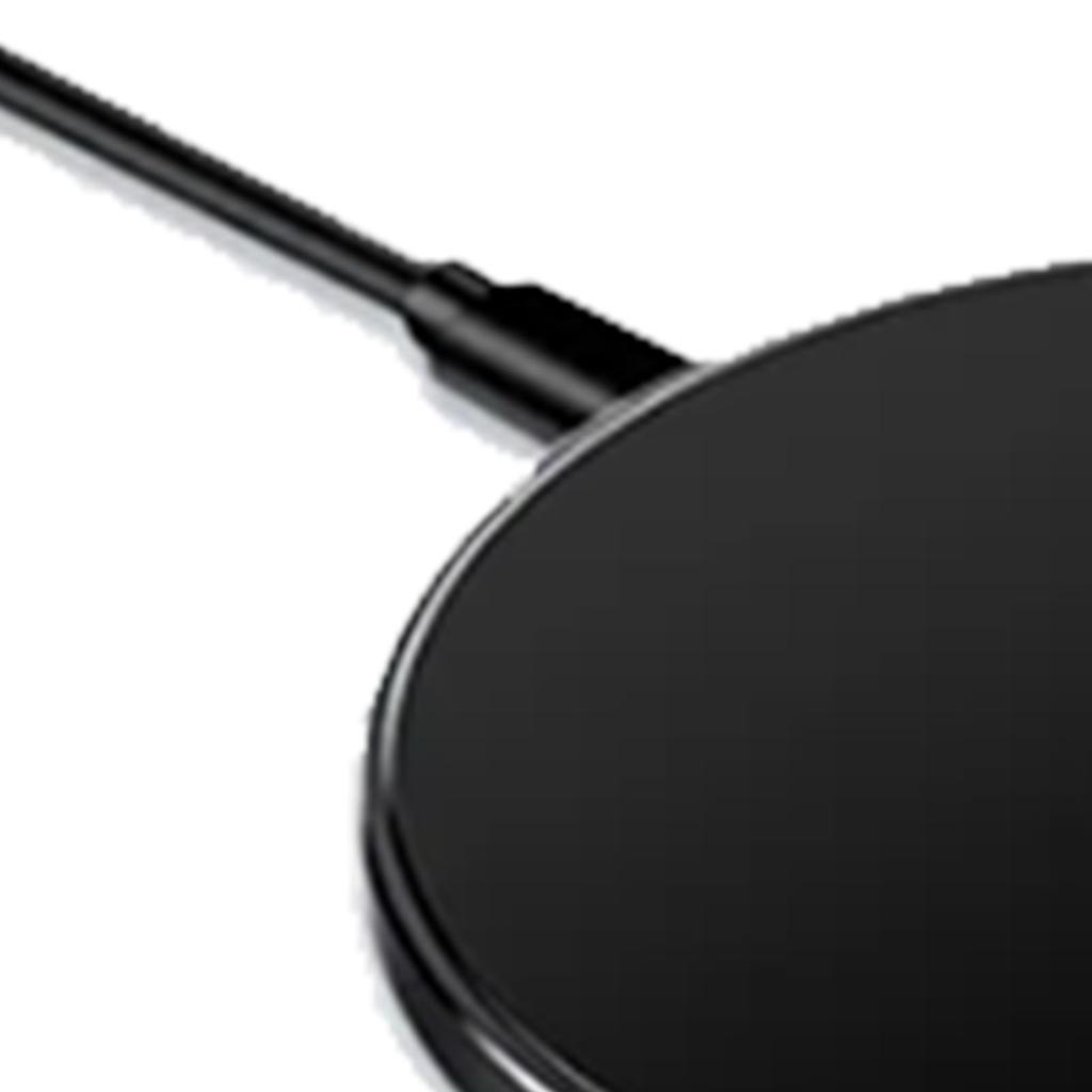 Wireless Charger 10W Fast Wireless Charging Pad Qi Certified Aluminum Alloy Round Wireless Phone