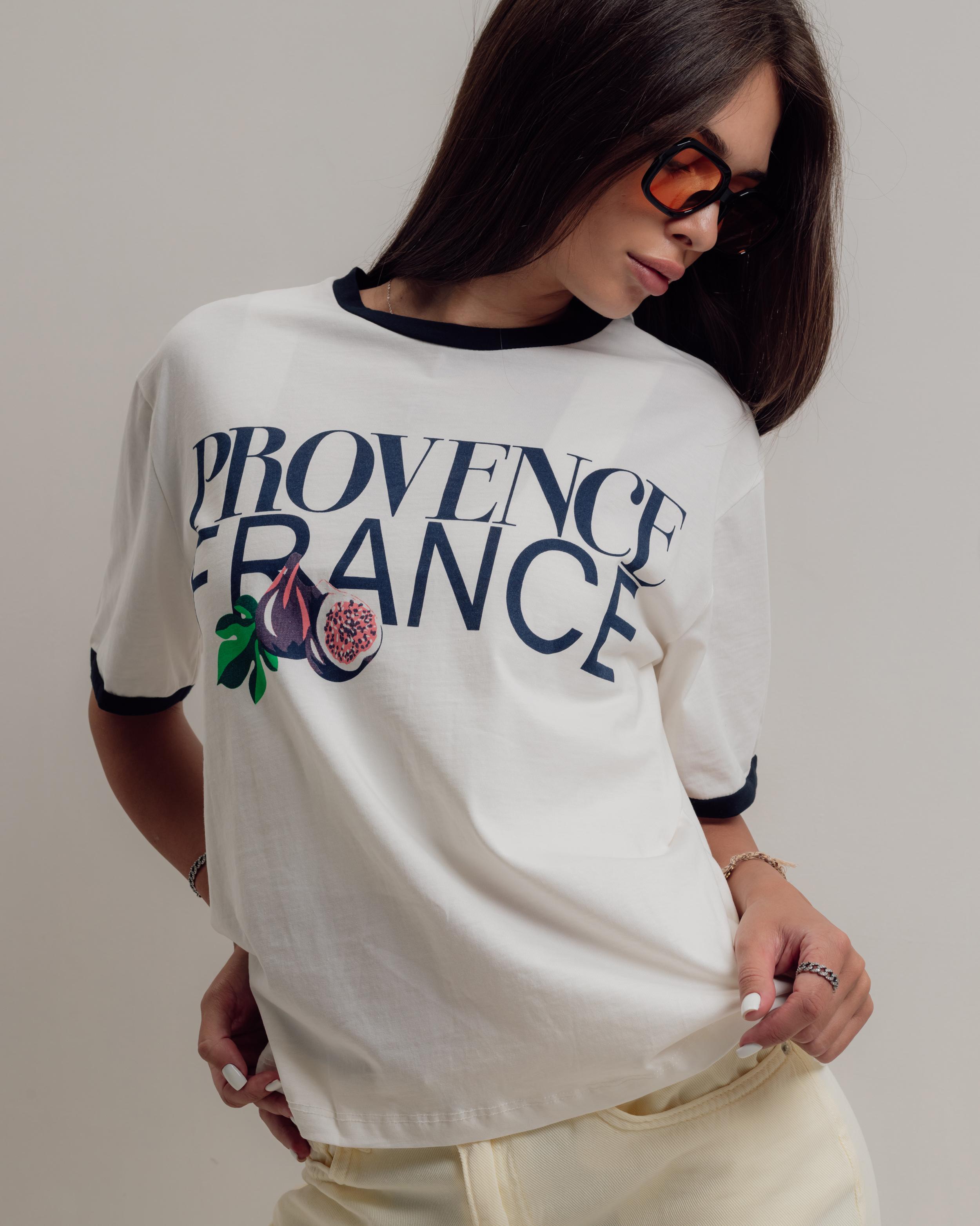 

T-shirt provence france Avrile 10362 S milky M теплим білим кольором