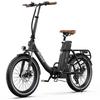 Electric Bicycle Foldable ONESPORT OT16 20" 250W Motor Adult Ebike Top Speed 25Km/h 48V 17AH Max Range 120Km