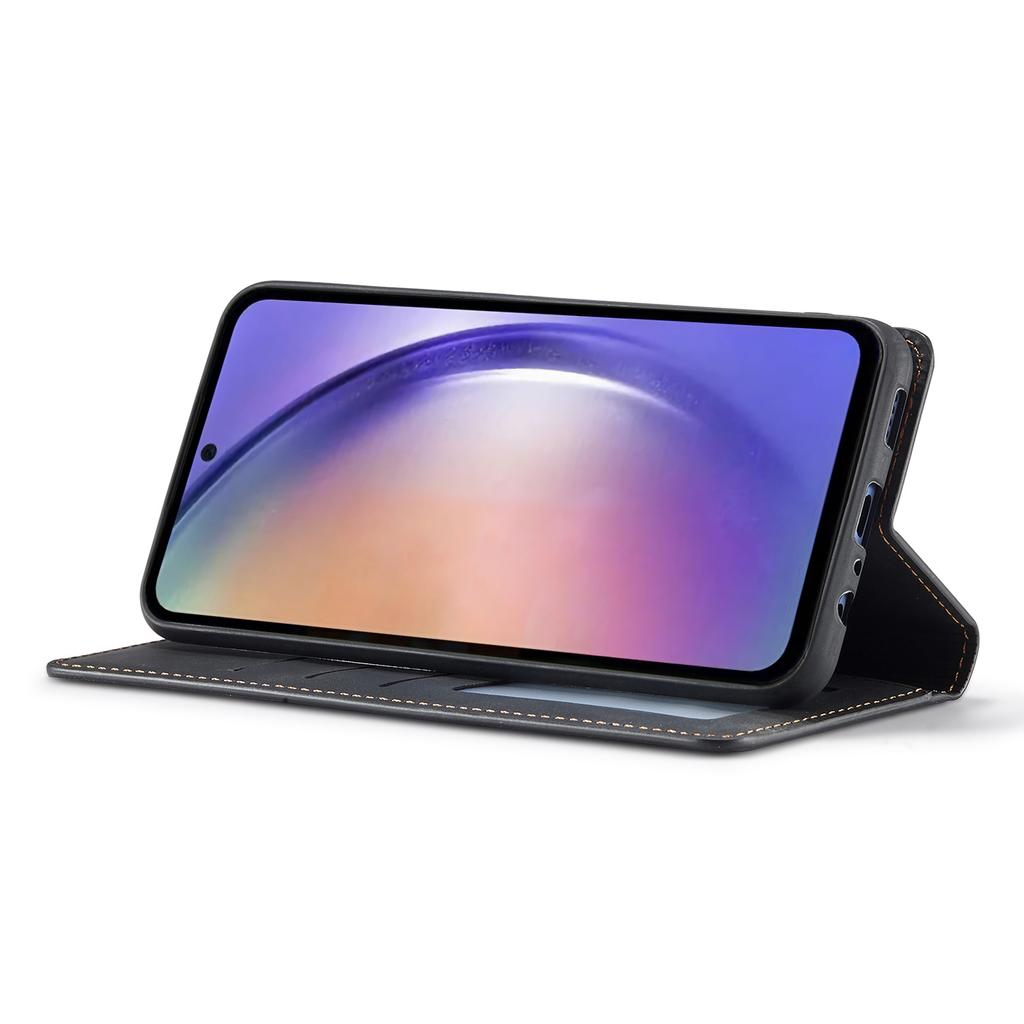 FORWENW Fantasy Series for Samsung Galaxy A54 5G Skin-touch Leather Phone Cover Anti-drop Stand Wallet Case