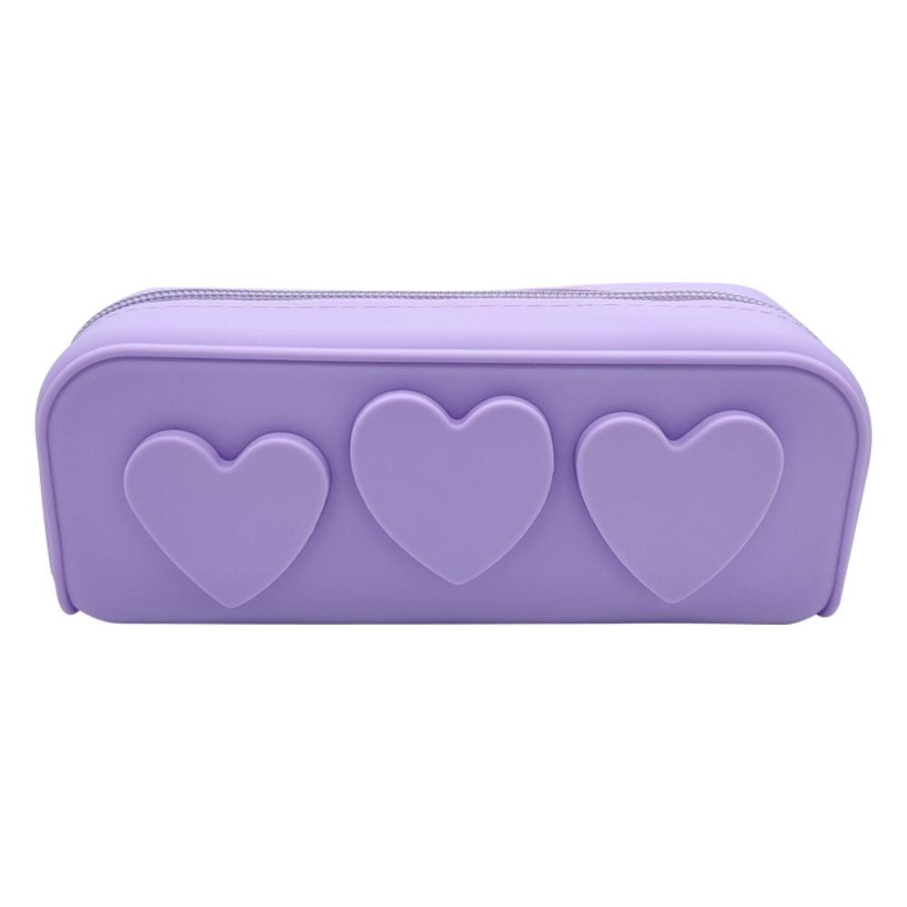 

Многоразовые пакеты на молнии, силиконовый чехол для кистей для макияжа, переносная сумка для канцелярских принадлежностей