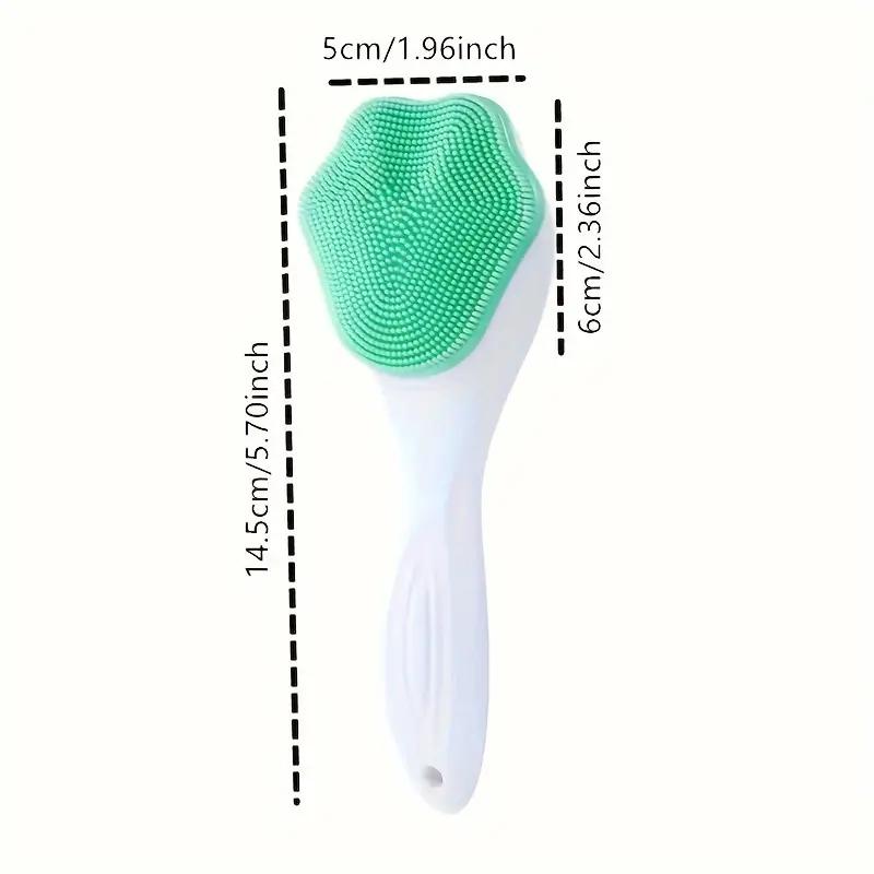 1PCS Cat Claw Silicone Face Deep Cleansing Brush Manual Cleansing Brush Nose Blackhead Cleaning Brush Cat Claw Cleansing Brush