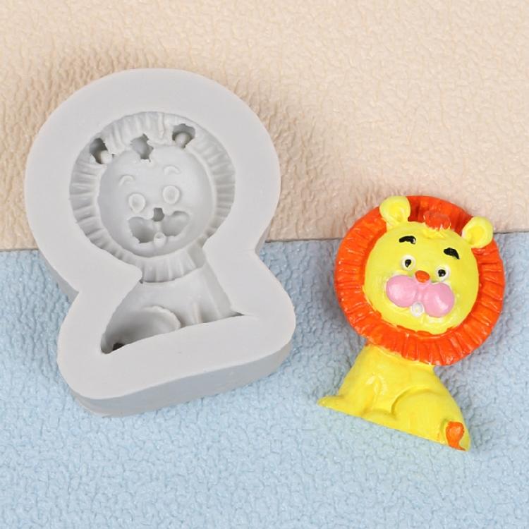 Food Grade Resin Soap Making Mould Safe Silicone Mold Lovely Cartoon Animal Charm Design Baking Craft Tool