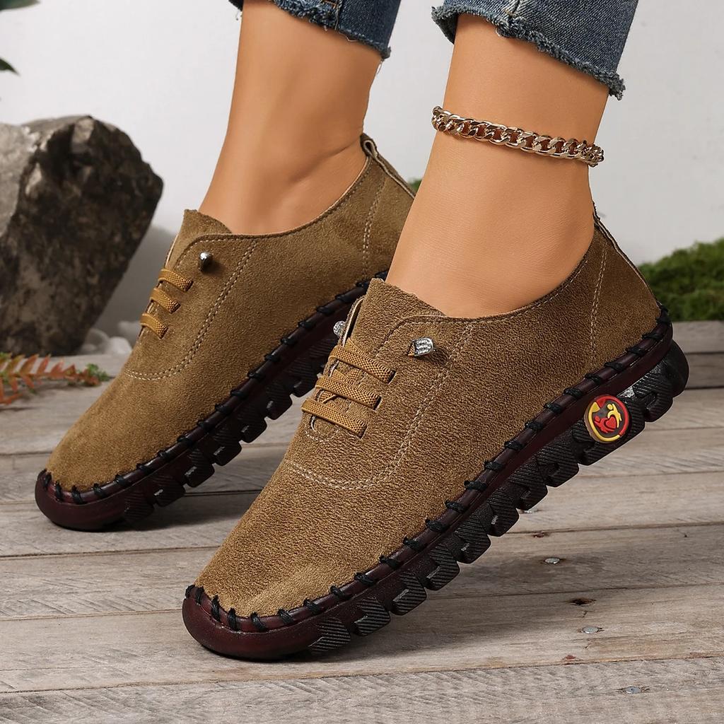 Fashion Women Sneakers Spring Autumn Retro Plus Size Single Shoes for Women Summer Loafers Soft-soled Roman Breathable Sneakers Women