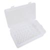 Clear Plastic Spool Art Compartment Convenient Transparent