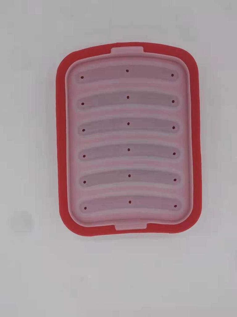 Silicone Sausage Maker Mold DIY Silicone Handmade Hamburger Hot Dog Mold Reusable Kitchen Accessories Gadget for Cake Baking Pie