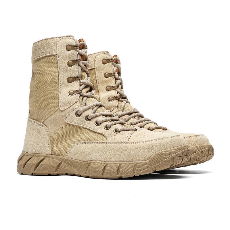 3570 Outdoor Mountaineering Boots Men's High Top Retro British Desert Tactical Boots Ami Kaji Tooling Martin Boots