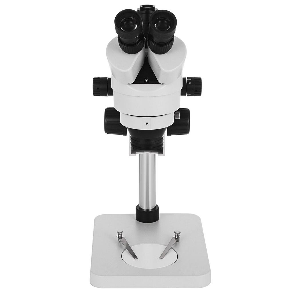 3,5X-90X Stereo mikroskop 360° otočný trinokulární stereo mikroskop s pilířovým stojanem