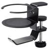 ELECOM Headphone Stand/clamp Type/360 Degree Rotation/black