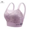 Sexy Lace Beautiful Back Wrap Vest with Breast Pads Large Size Anti-exposure Bottoming Chest Wrap Bra Underwear Bralette for Women