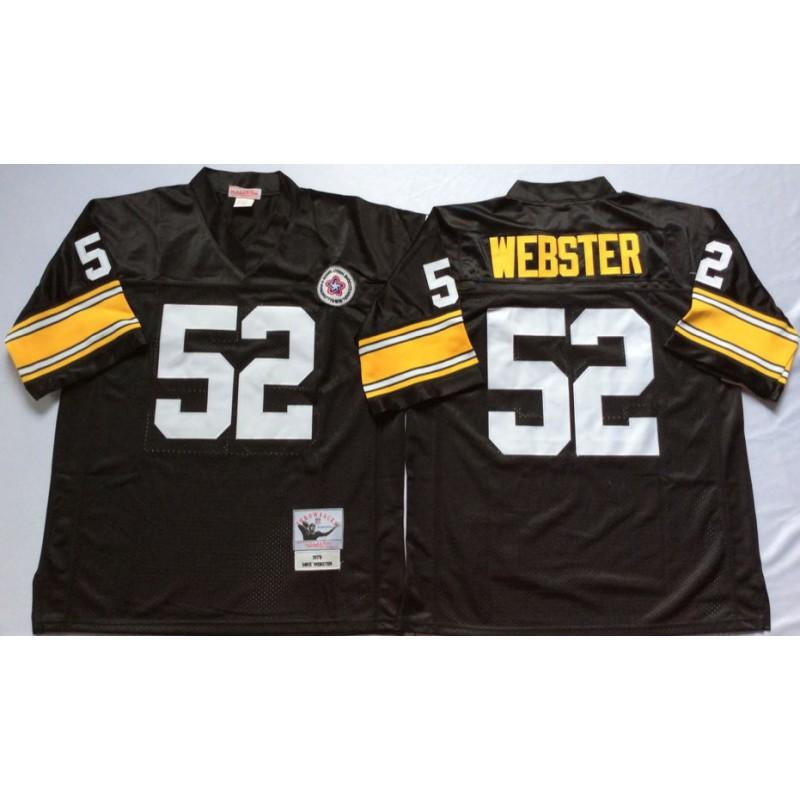 Pittsburgh Steelers NFL Camiseta Retro Hombre Mujer Algodón Camiseta Deportiva Ropa para Aficionados Fútbol Rugby Juego de Entrenamiento Ropa