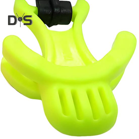 Scuba Octo Holder with Black Plastic Clip Diving 2nd Stage Breathing Regulator Keeper Octopus Retainer Clip Scuba Dive Mouthpiece Retainer