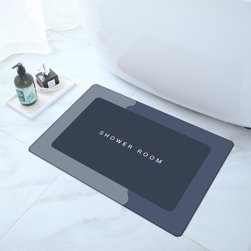 Super Absorbent Floor Mat Anti Slip 30 Colors Quick Drying Bathroom Mat Floor Carpet Easy To Clean Home Oil Proof Kitchen Mat