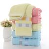 Premium Cotton Thick Absorbent Face Towel Soft Washcloth For Home Use In Blue Yellow And Pink