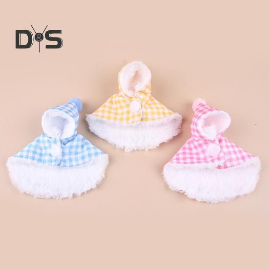 Small Animals Clothes for Parrot Winter Bird Costume Warm Parrot Cloak Shawl Pet Cosplay Photo Prop for Parrots Budgerigar Parakeet