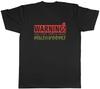 Warnung Pilze Unisex T-Shirt Garten Mykologie Pilz Tee Geschenk