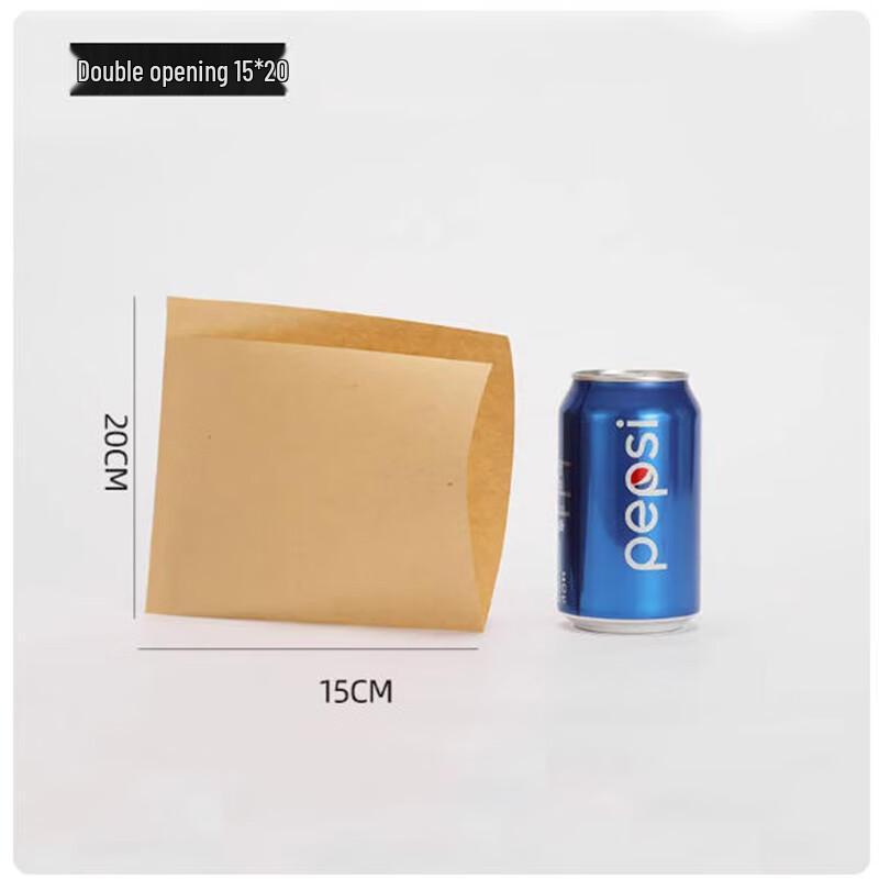 Одноразовые маслостойкие пакеты для закусок