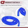 1 Pcs for Air and Water Silicone Vacuum Tubing Hose High Temperature Automotive Vacuum Line 5Ft 5/16" 8mm ID 2.5mm Thickness Blue 130PSI Max Pressure