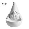 Faceless Dwarf Ornament 3D Printed Gnome Candy Bowl, Nordic Dish, Decorative Creative Christmas Gifts Tabletop Key Bowl for Tiered Tray, Mantel, Table