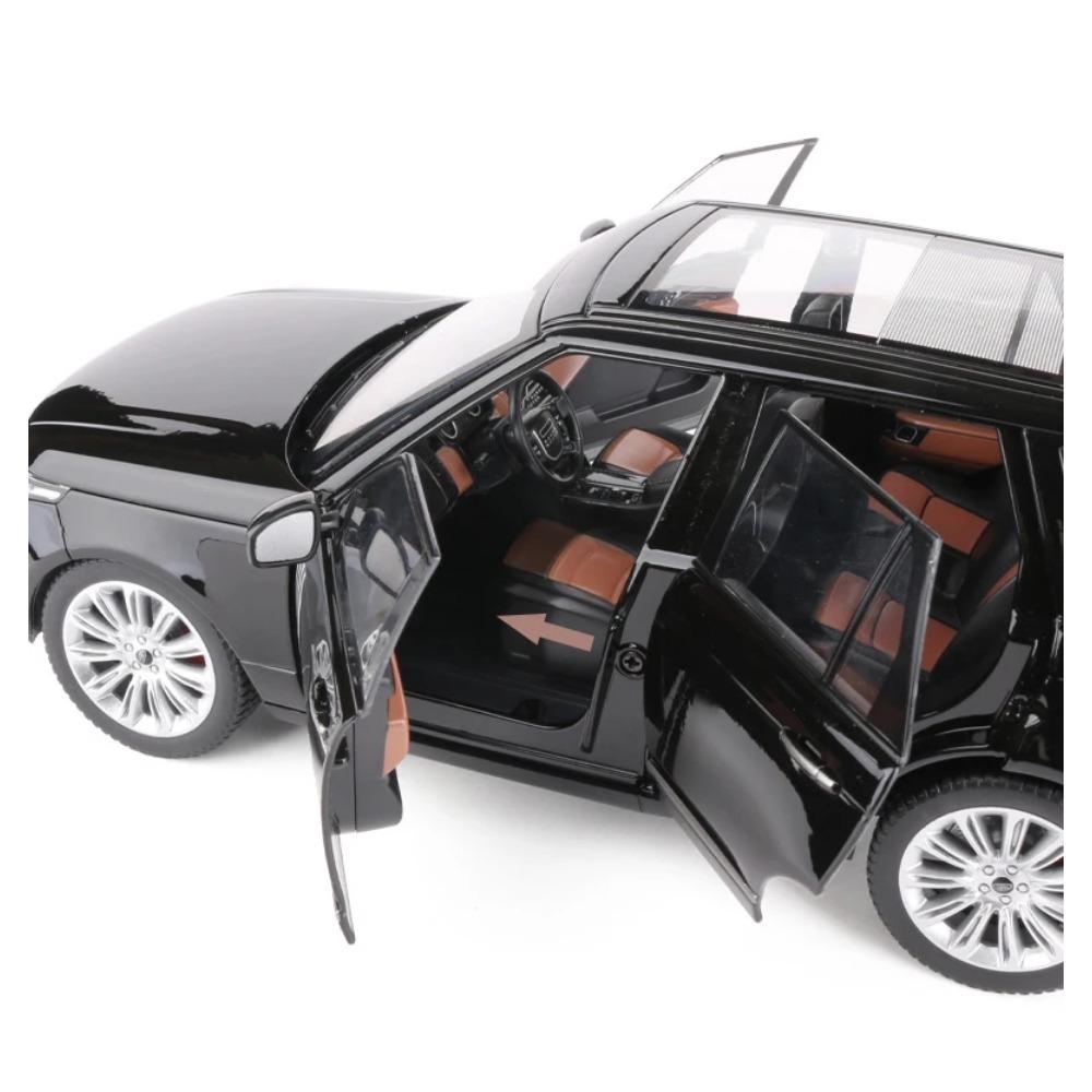 1/18 Range Rover 50th Anniversary Alloy Car Model Sound And Light Simulation Car Decoration Collection Boy Childrens Toy Gift