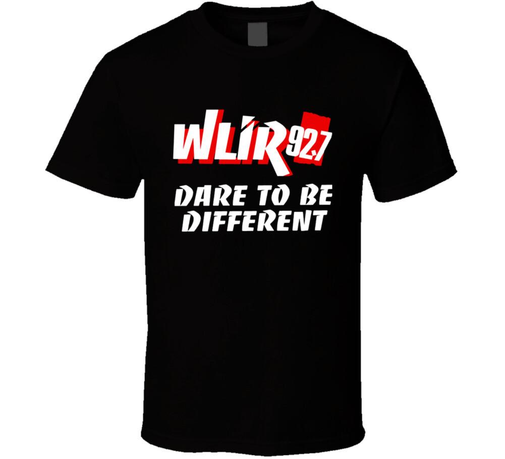 Wlir 92.7 Dare To Be Different T Shirt Mens Womens Tees Top S