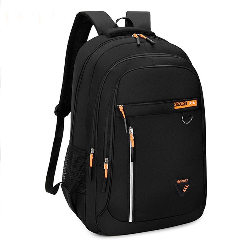 Men s and women s fashionable multi-purpose simple backpack, double-shoulder travel bag, lightweight student schoolbag.