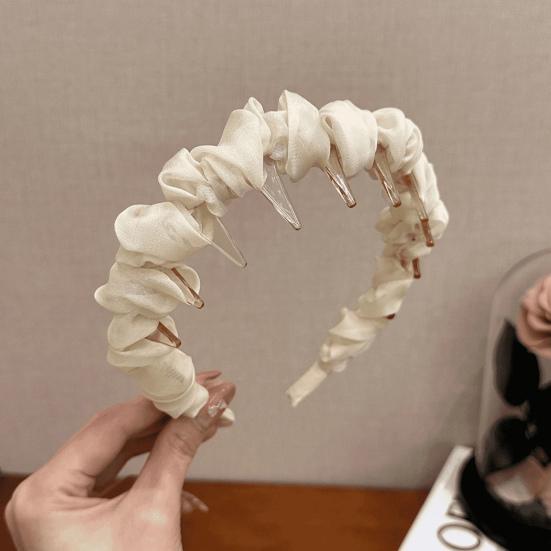 Retro High Skull Headband Double Wear Flexibility Hairband Comfortable Stable Reversible Head Band Hair Accessories