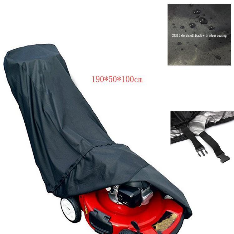 Outdoor Lawn Mower and Weeder Cover, 48x18.5x13.5 Inches, Dust & Rain Protection