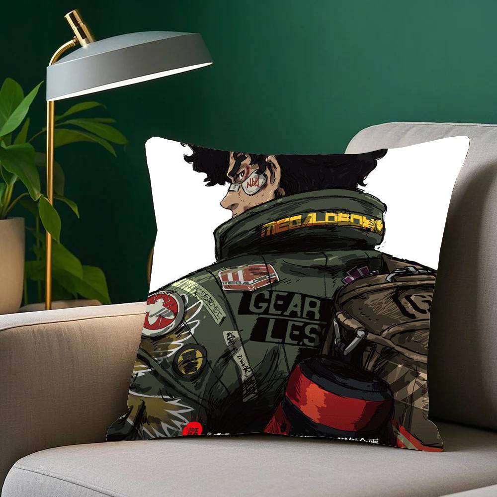Anime M-MEGALO BOX Pillow Case Home Decor Throw For Sofa Bed Car Room Decor Gift Idea