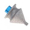 Diamond Beveling Chamfer Bit Drilling Hole Core Drill Bit Arc Grinding Trimming Marble Tile Ceramic 5/8"-11 M14 Thread
