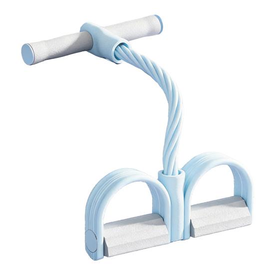 Pedal Resistance Band with Handle 4/6-Tube Pedal Ankle Puller Elastic Sit-up Pull Rope Men Women Yoga Pedal Workout Band Exercise Equipment