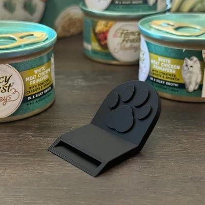 Großer Haustier-Dosenöffner für Frauen - Ergonomisches rutschfestes Design, Sicherer & einfacher Griff für Dosen, Katzenfutter & Hundefutter - Leicht zu reinigendes Material