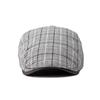 Newsboy Caps for Men Plaid Beret Men's British Vintage Painter's Hat Casual Gatsby Ivy Hatforward Hat Hombre Boina Four Seasons