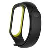 Sports Soft Silicone Two color Wristband Wrist Strap For  Mi Band 4