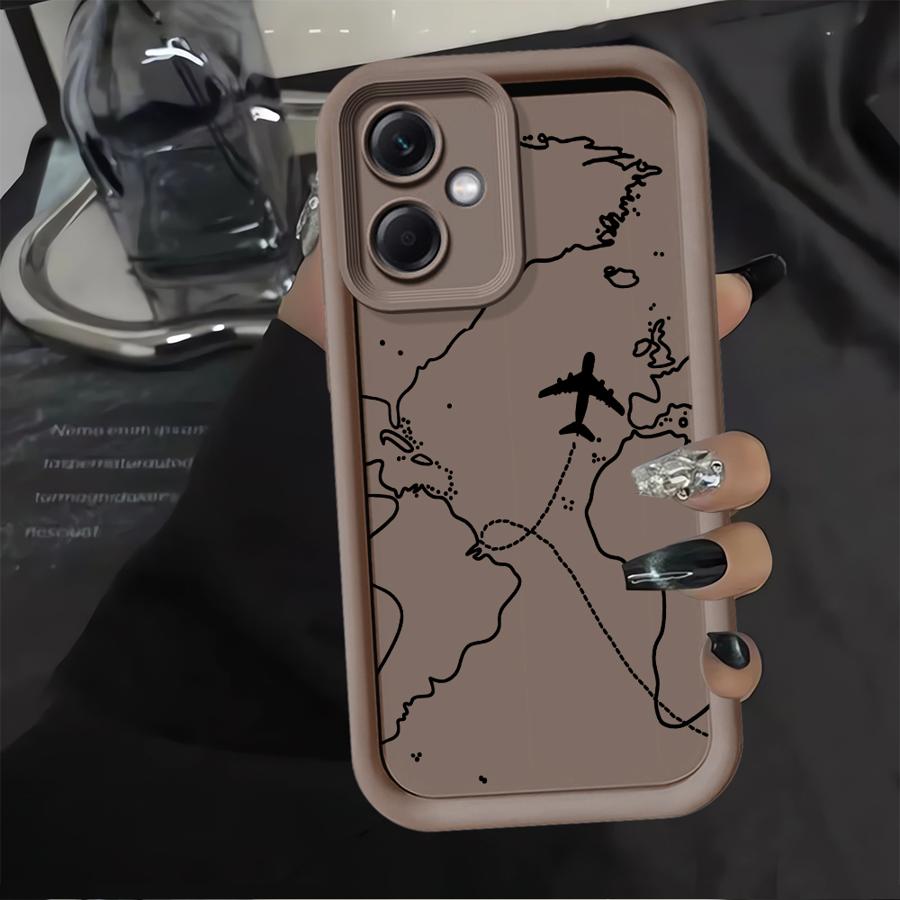 Handyhülle für Xiaomi Redmi Note 14 Pro Plus 12S 11S 9s 11 10S 12 Note 13 10 Flugroute