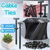Nylon Cable Ties Buckle Auto Fastener Screw Replacement Clip Car Fenders Trunk Engine Guard Panel Wire Management Tool Organizer