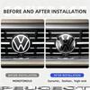 Not Affect ACC Car Front Grill Rear Trunk Emblem Lid For VW Polo Golf MK6 MK7 Passat Tiguan CC T-ROC Arteon Atlas Jetta Hub Cap