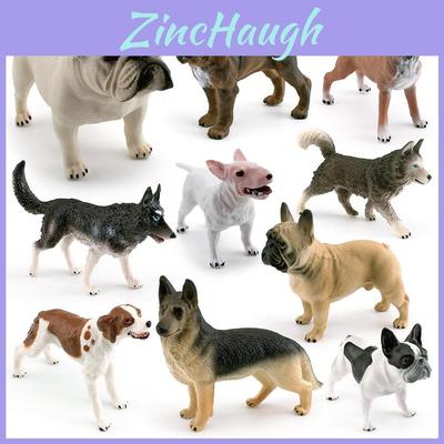 Pvc Dog Model Collection With Realistic Animal Figures For Home Decor And Collectors