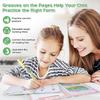 Magical Handwriting Workbooks Handwriting Practice Magic Copybook, Handwriting Aid Magic Pen Reusable Copybook Grooves Template Design for Children