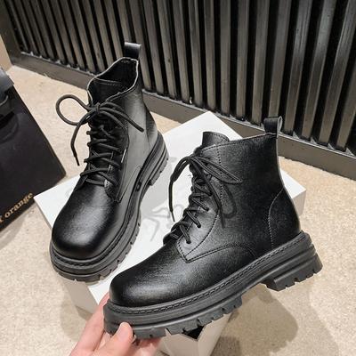 Damenstiefel Neue Mode Beliebte Gothic-Schuhe für Damen Herbst Winter Klassische Stiefeletten Plateau-Stiefel Damen Zapatos De Mujer