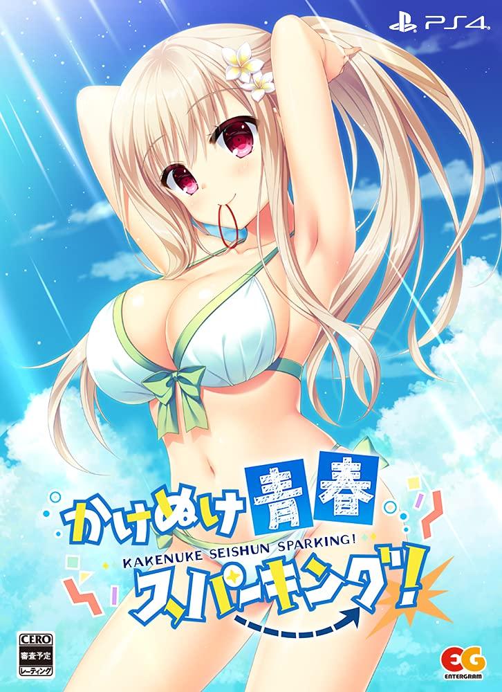 Limited Edition PS4 Special Riri acrylic Hibiki Nagiko and original waterproof clear case Pool KakenukeSeishun Sparking! - (Bonus figure, & B2-size