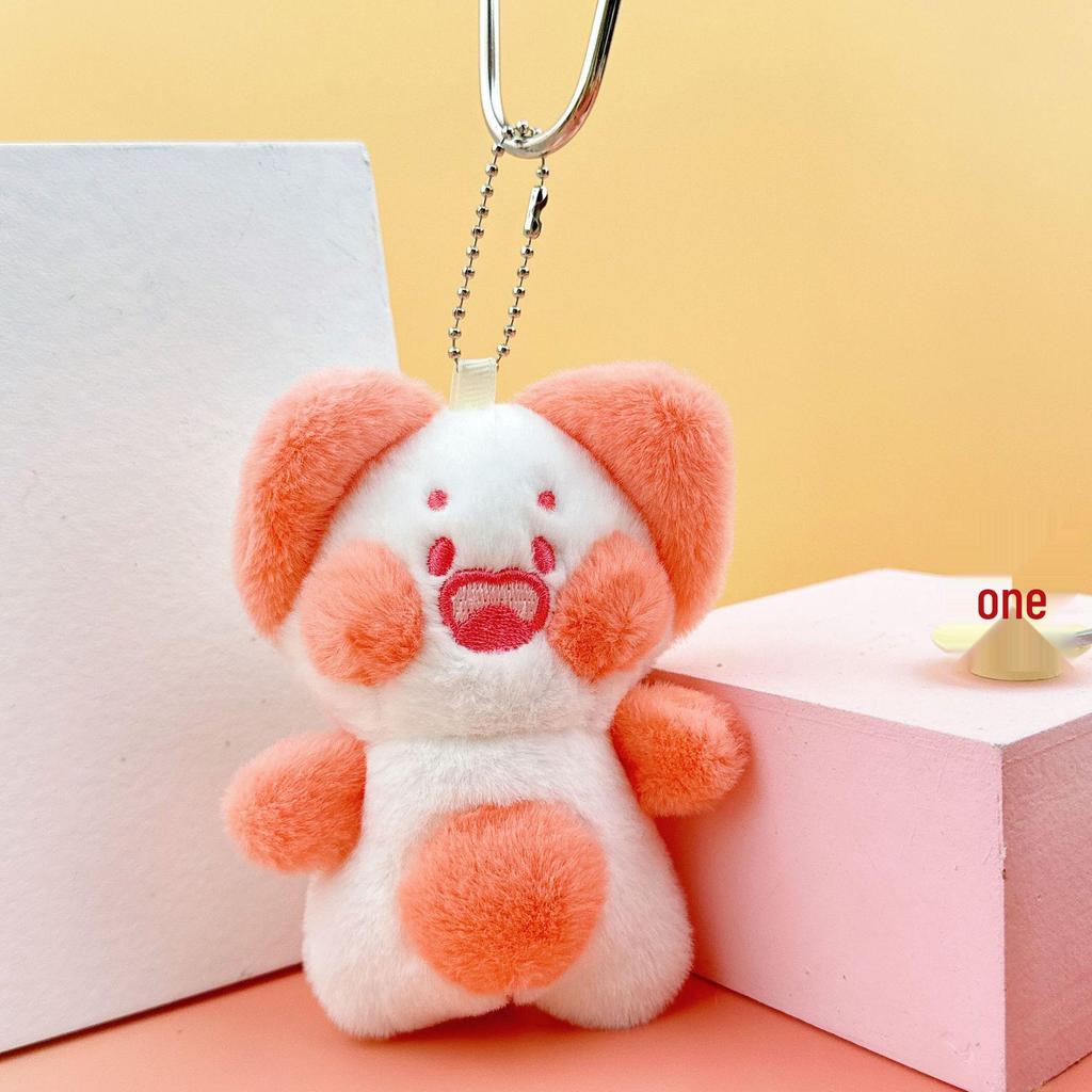 Portachiavi Peluche Bambola Mostro Occhi Grandi